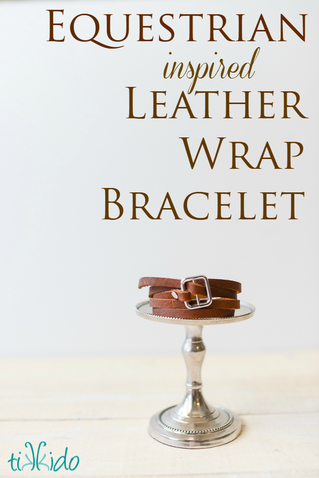 leather wrap bracelet jewelry tutorial