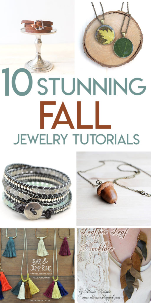 10 beautiful fall jewelry tutorials