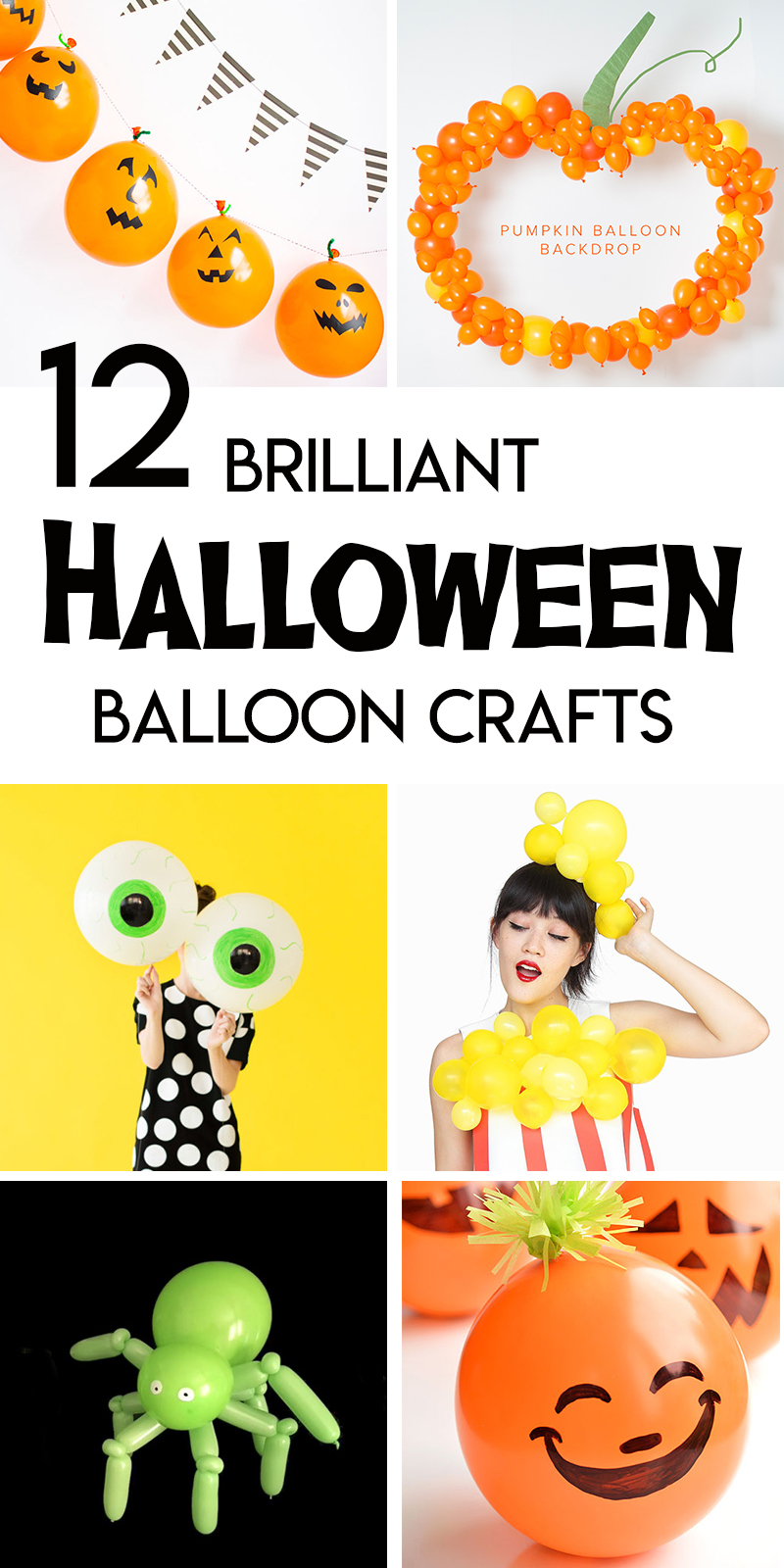 balloon tutorial halloween decorations