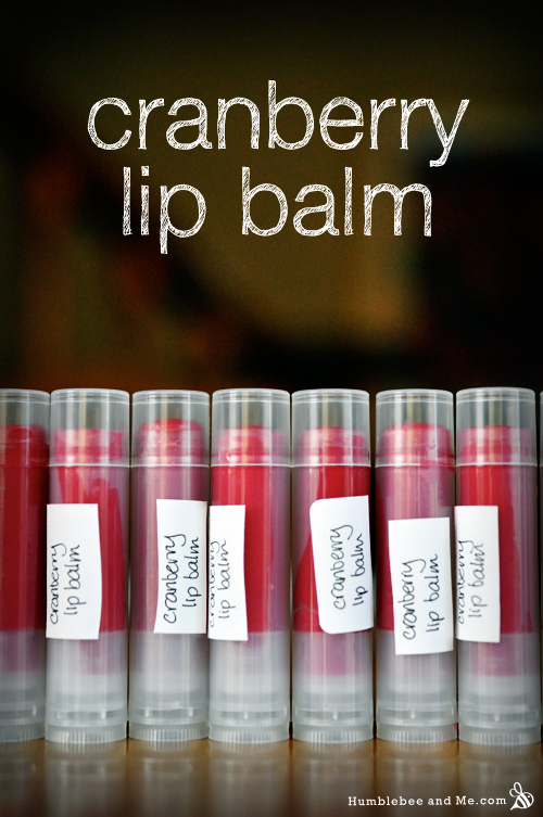 cranberry lip balm recipe
