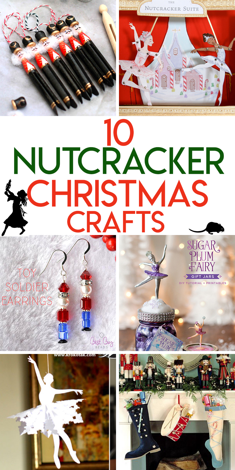 10 Magical nutcracker themed Christmas crafts