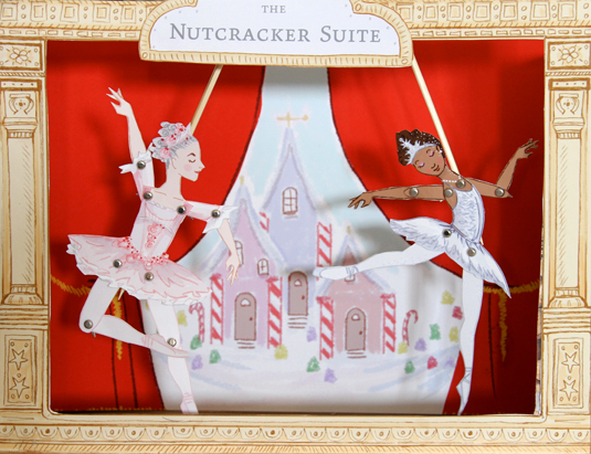 printable nutcracker ballet puppet theater and puppets