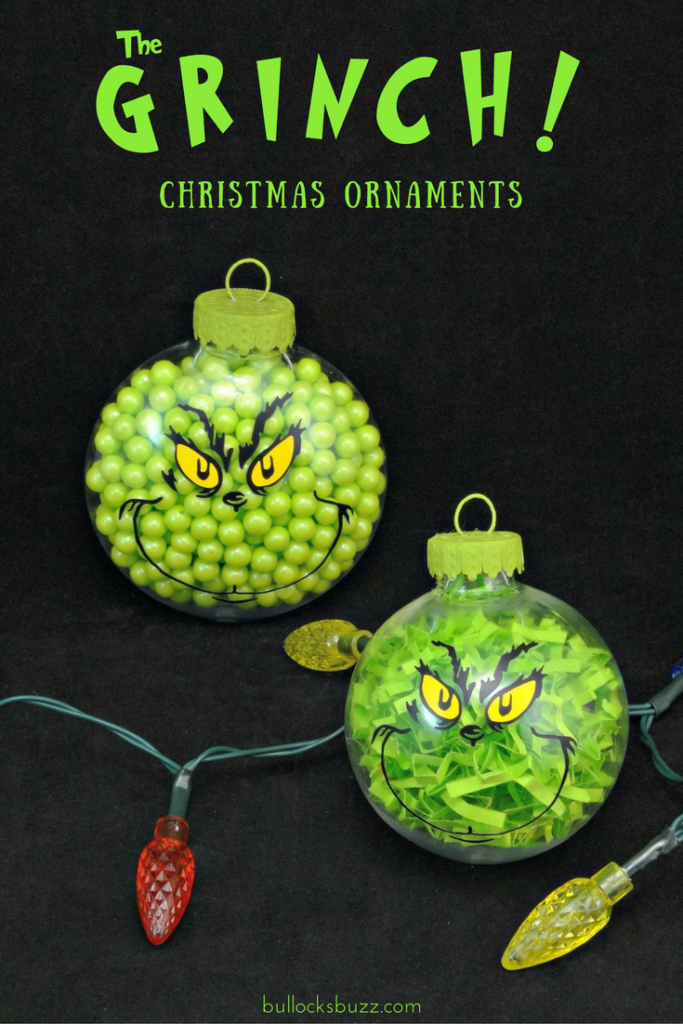 grinch christmas ornaments