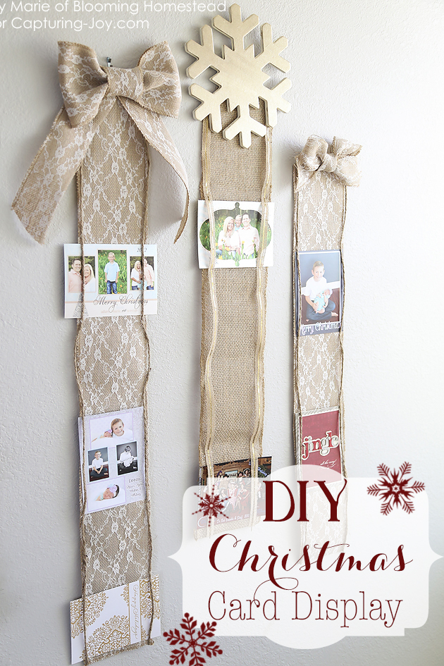 Ways To Display Christmas Cards