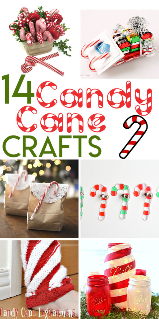 14 Candy Cane Themed Crafts to Make for Christmas