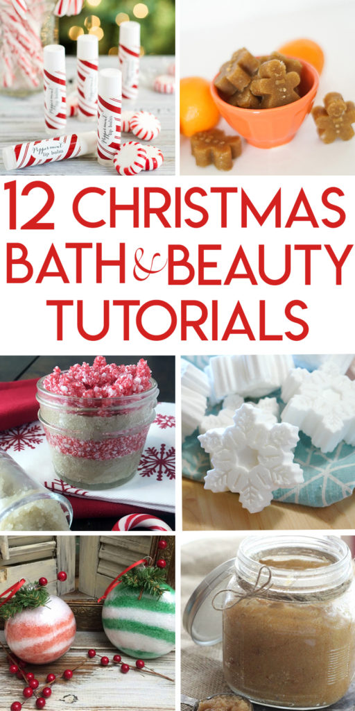 12 Christmas bath and beauty tutorials