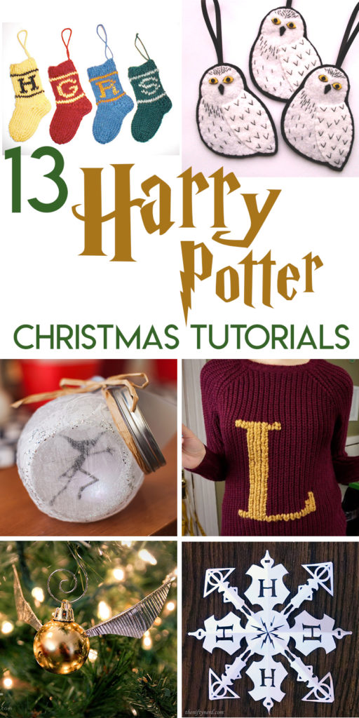 7 DIY Harry Potter Ornaments, Harry Potter Christmas