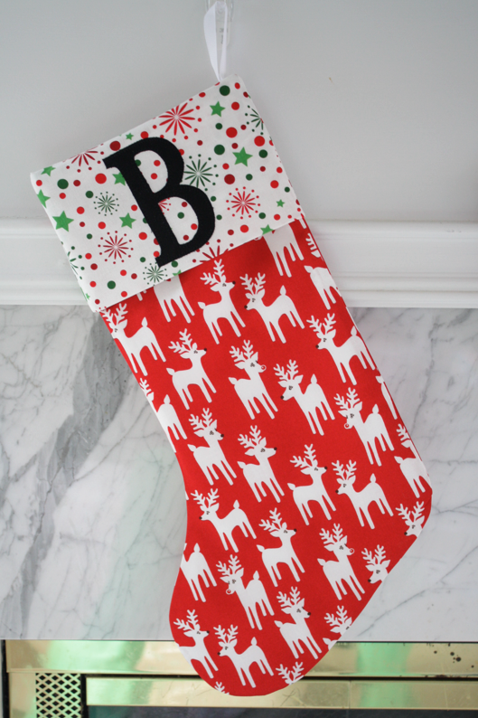 DIY Felt Christmas Stockings - Lia Griffith