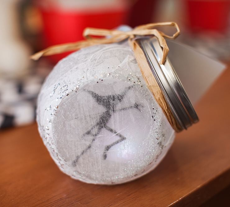 Cornish Pixie lantern Christmas ornament tutorial