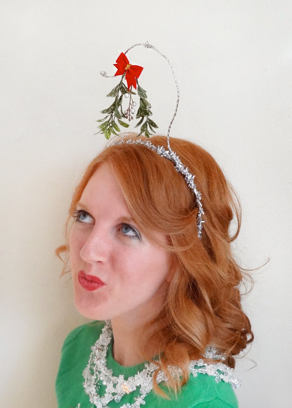 mistletoe headband 