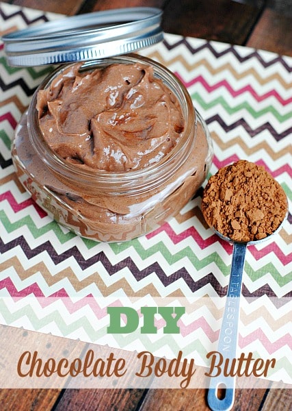 DIY Chocolate Body Butter