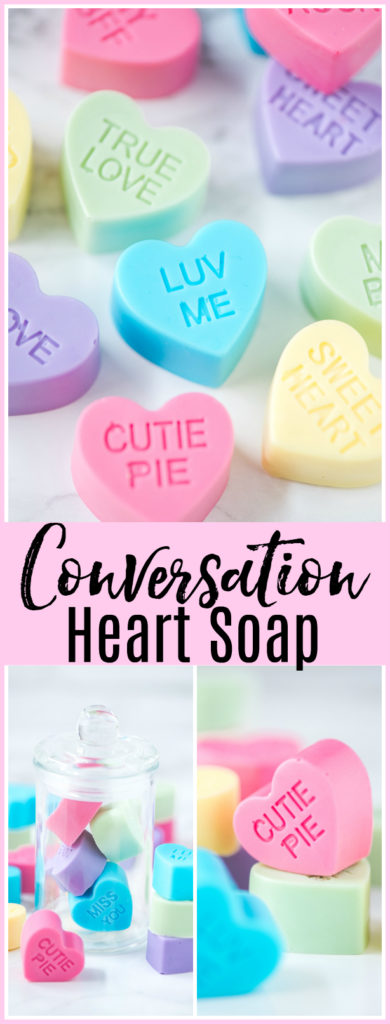 Conversation Heart Soaps tutorial