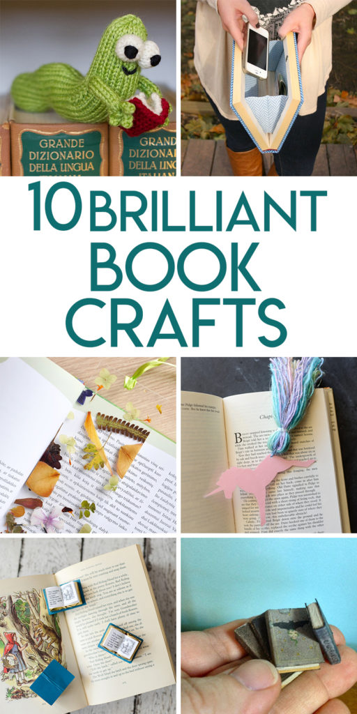 10 brilliant DIY craft projects for book lovers