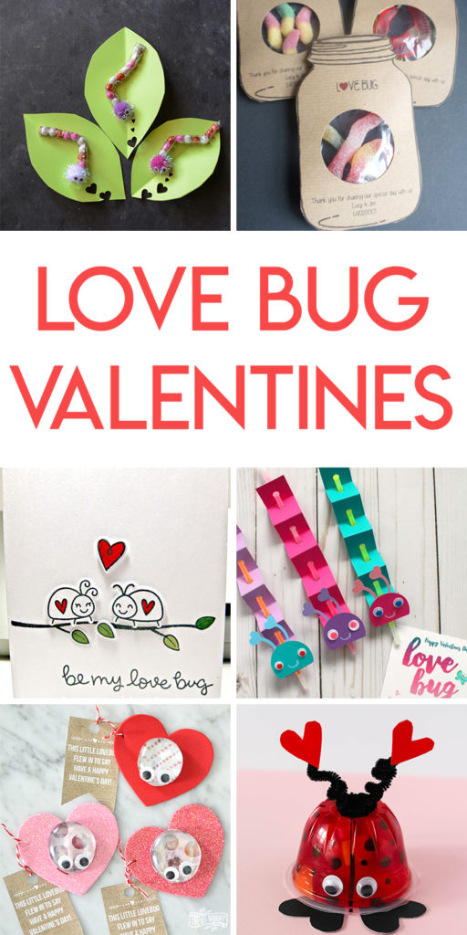 12 valentine's day love bug valentine tutorials