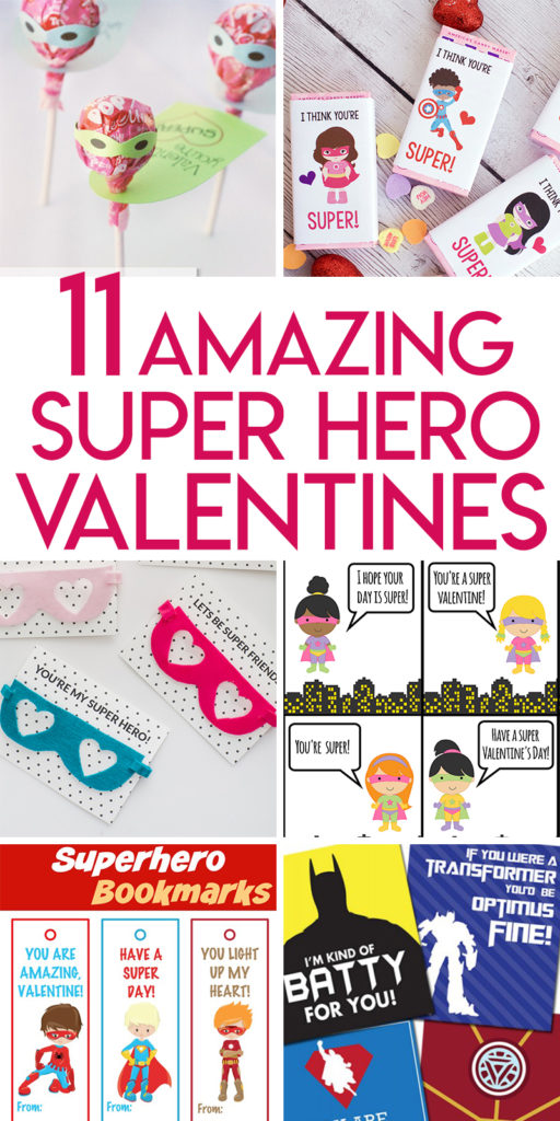 11 Amazing DIY Superhero Valentines