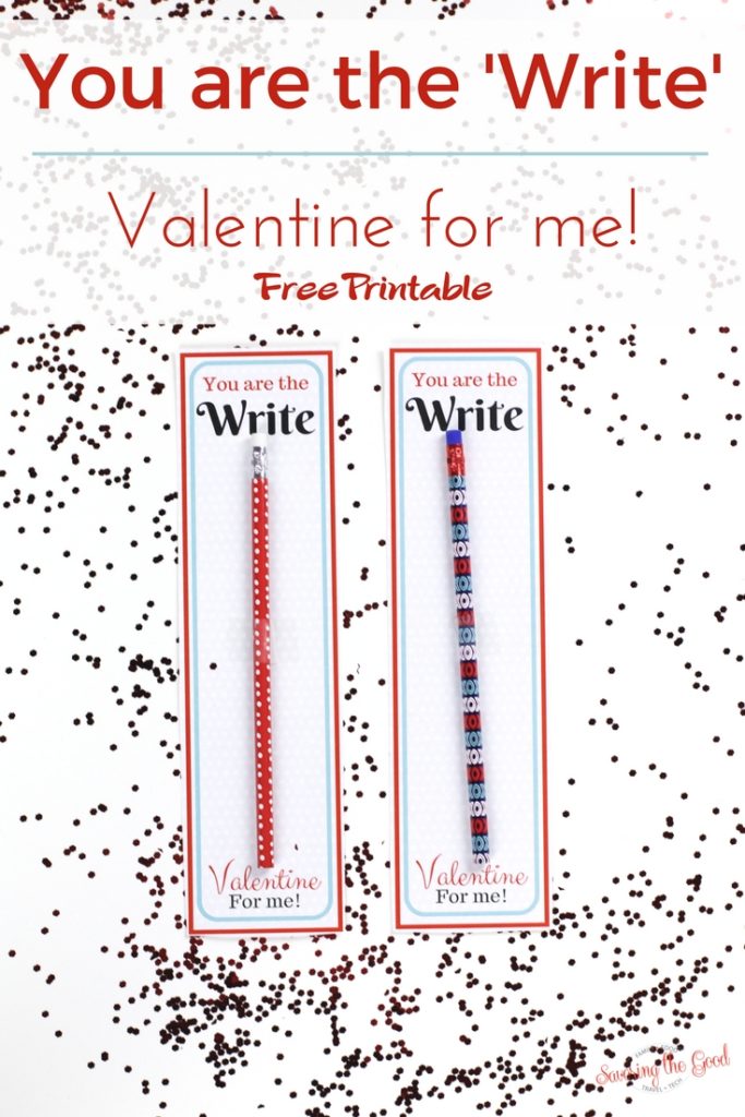 Punny pencil non candy valentines