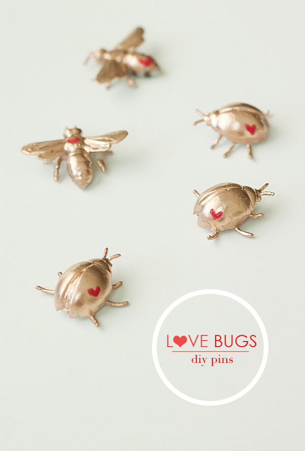 love bug lapel pins tutorial