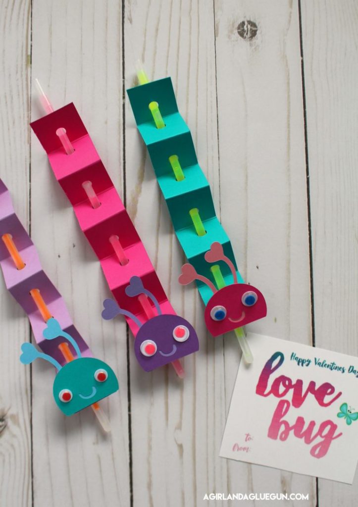 Valentine's day love bug non candy valentine tutorial