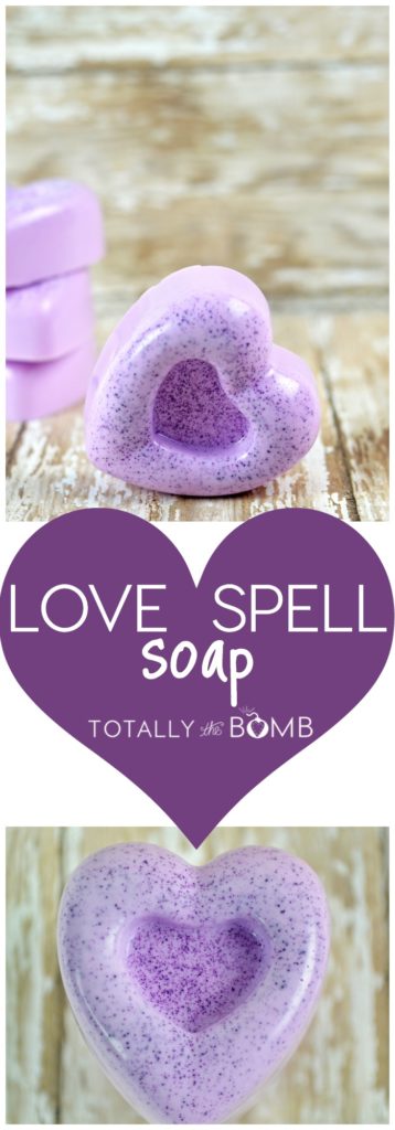 love spell Valentine's day soap