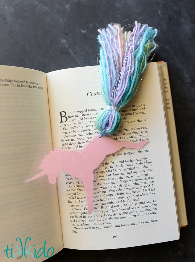 unicorn bookmark tutorial