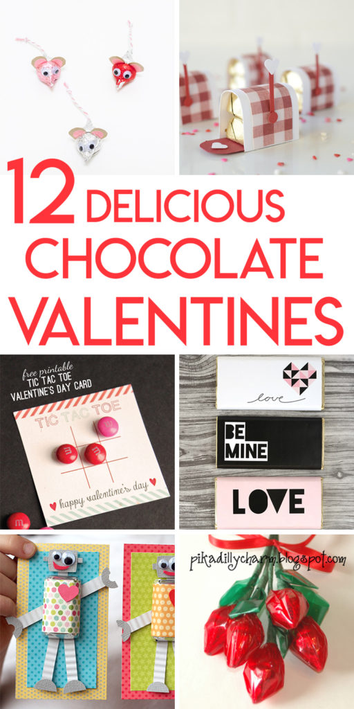 12 Delightful and Delicious Chocolate Valentine Tutorials