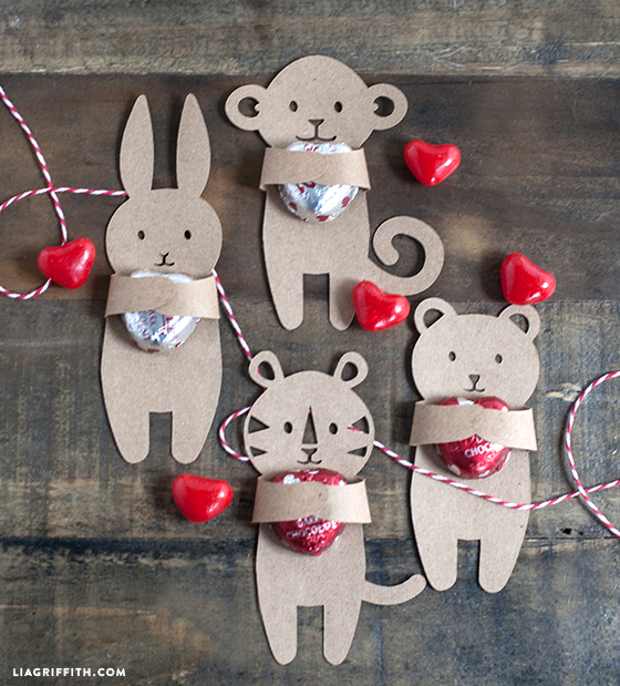Chocolate hugger valentine craft