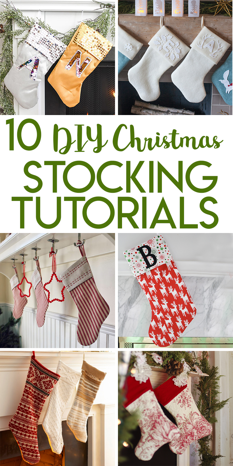 10 Christmas Stocking Tutorials to Make this December | Random Acts of ...