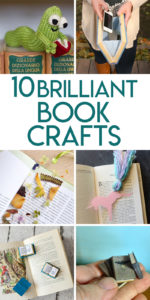 10 Brilliant Crafts for Book Lovers | Random Acts of Crafts